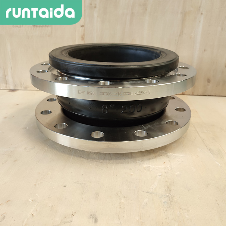 潤(rùn)泰達—可曲撓橡膠接頭 法蘭連接軟接(jiē)頭(tóu) 柔(róu)性橡膠接頭(tóu)