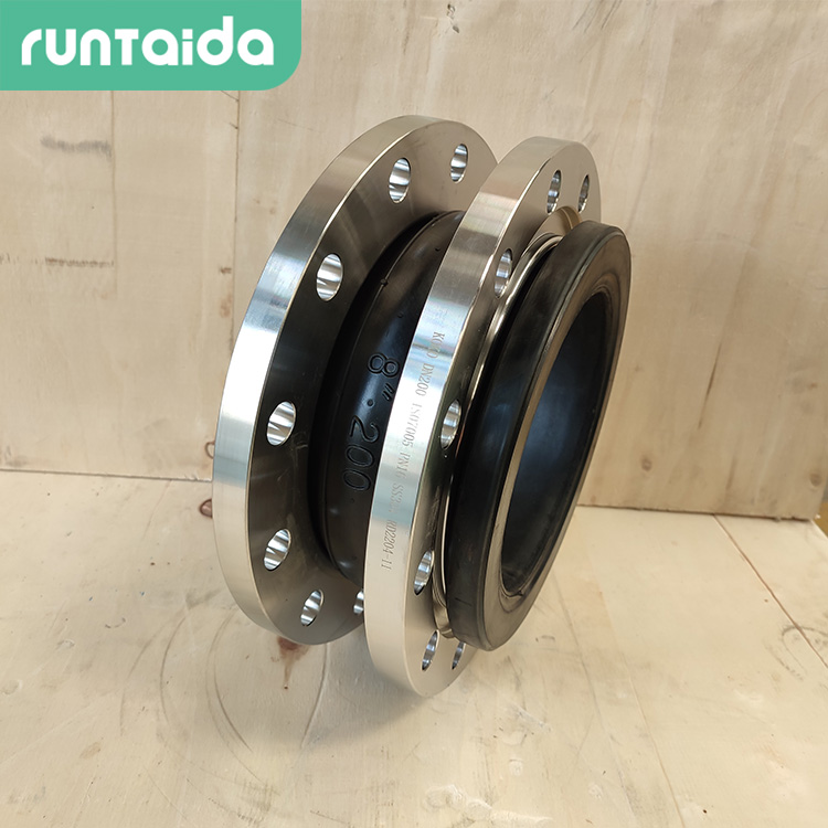 潤泰達-EPDM橡膠接頭三元乙丙橡膠(jiāo)軟接頭可曲撓(náo)橡(xiàng)膠伸縮接頭